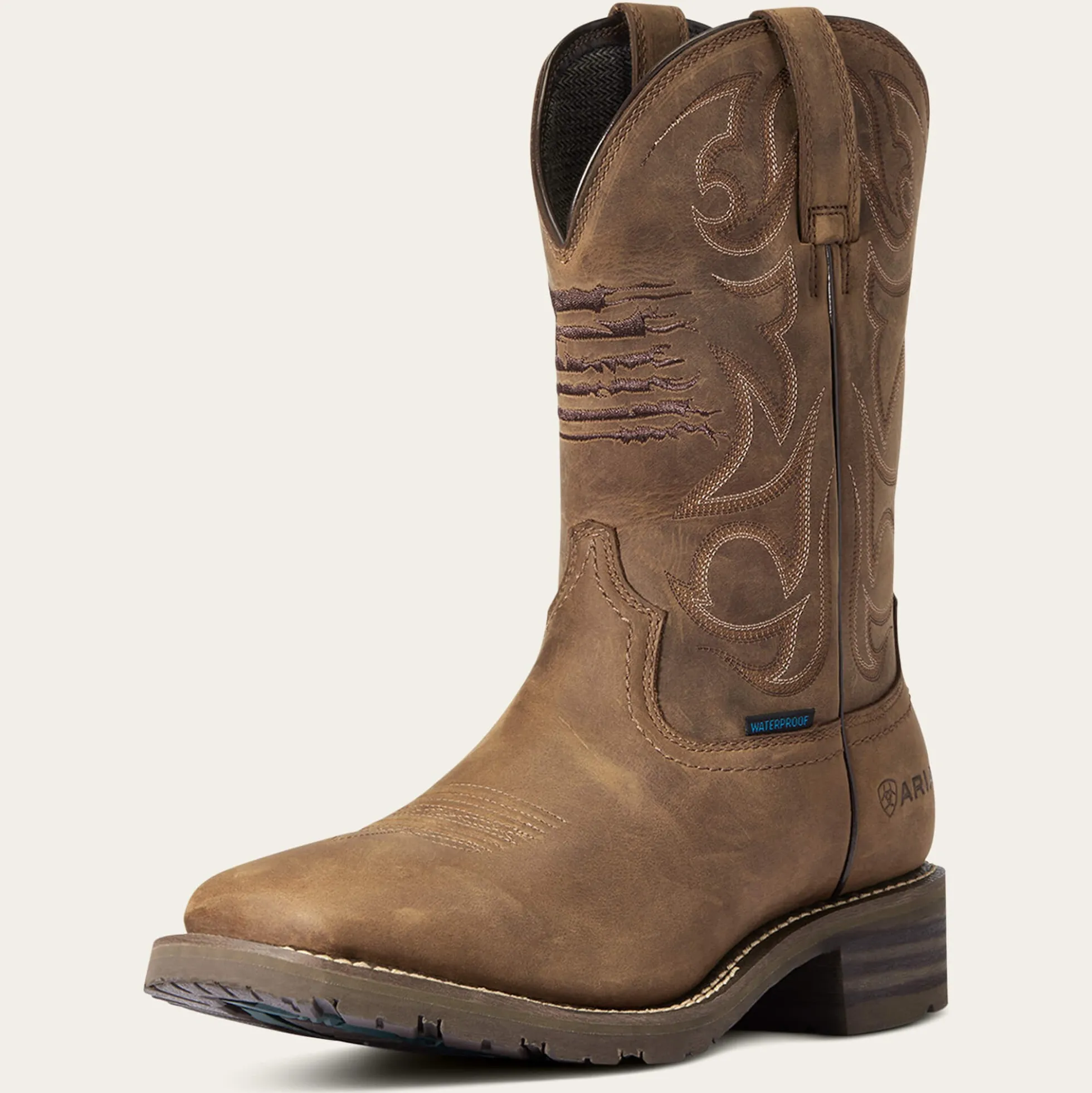 Hybrid Patriot Waterproof Western Boot