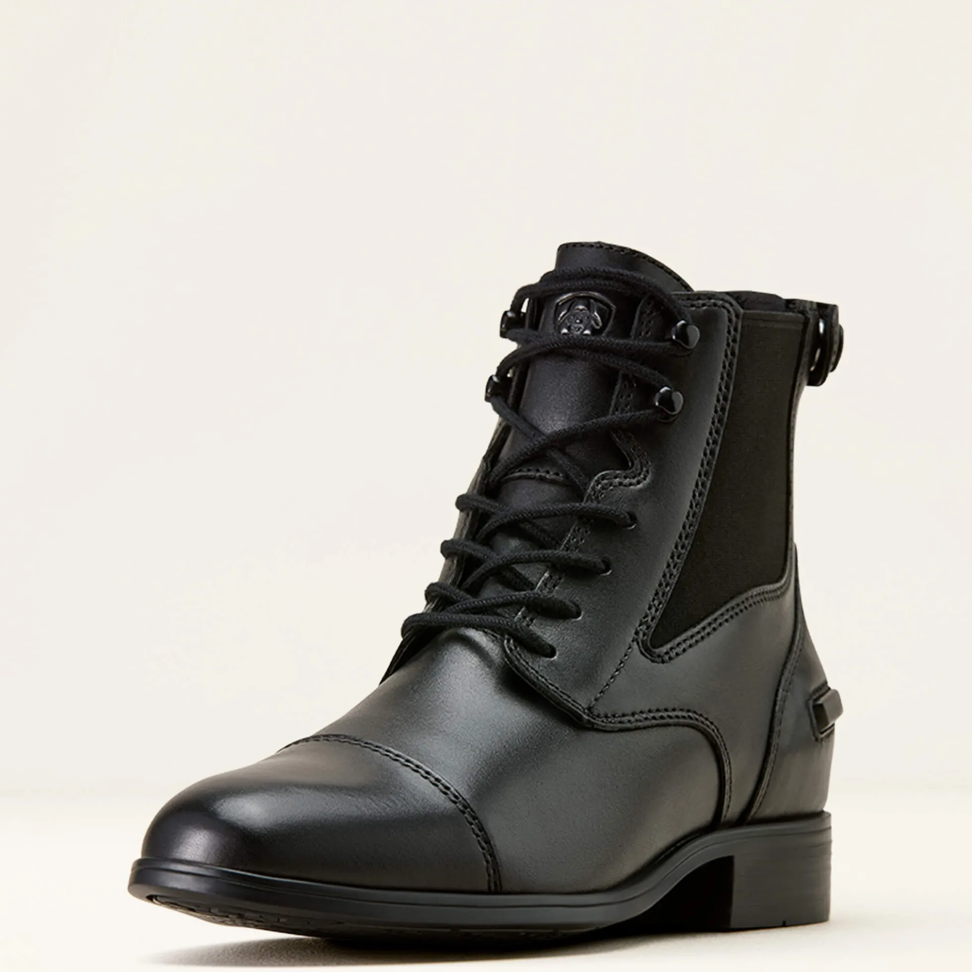 Kendall Back Zip Lace Paddock Boot
