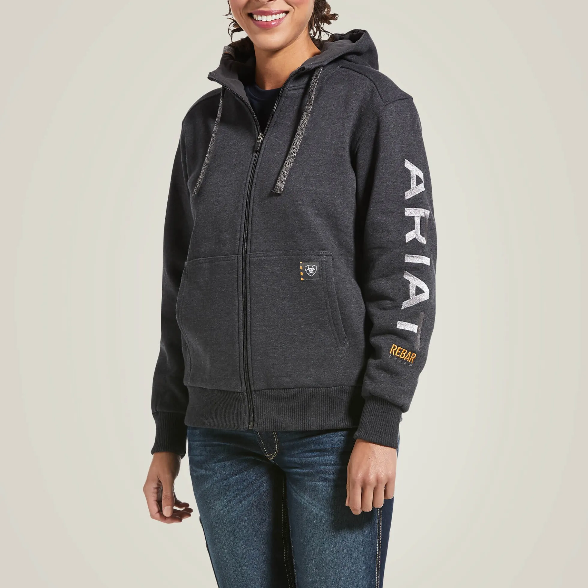 Rebar All-Weather Full Zip Hoodie