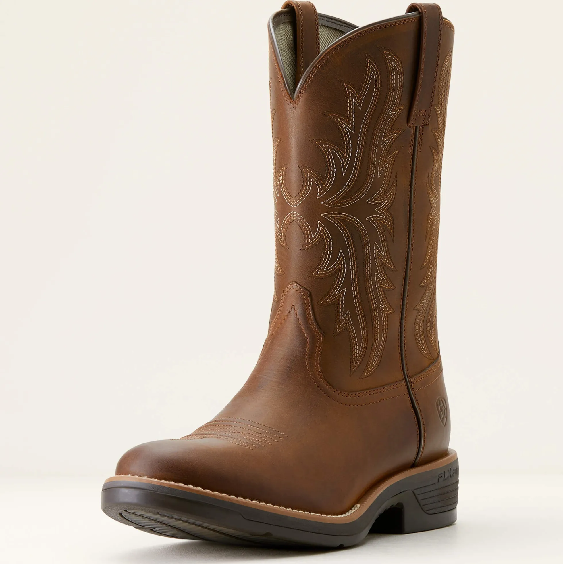 Ridgeback Round Toe Western Boot